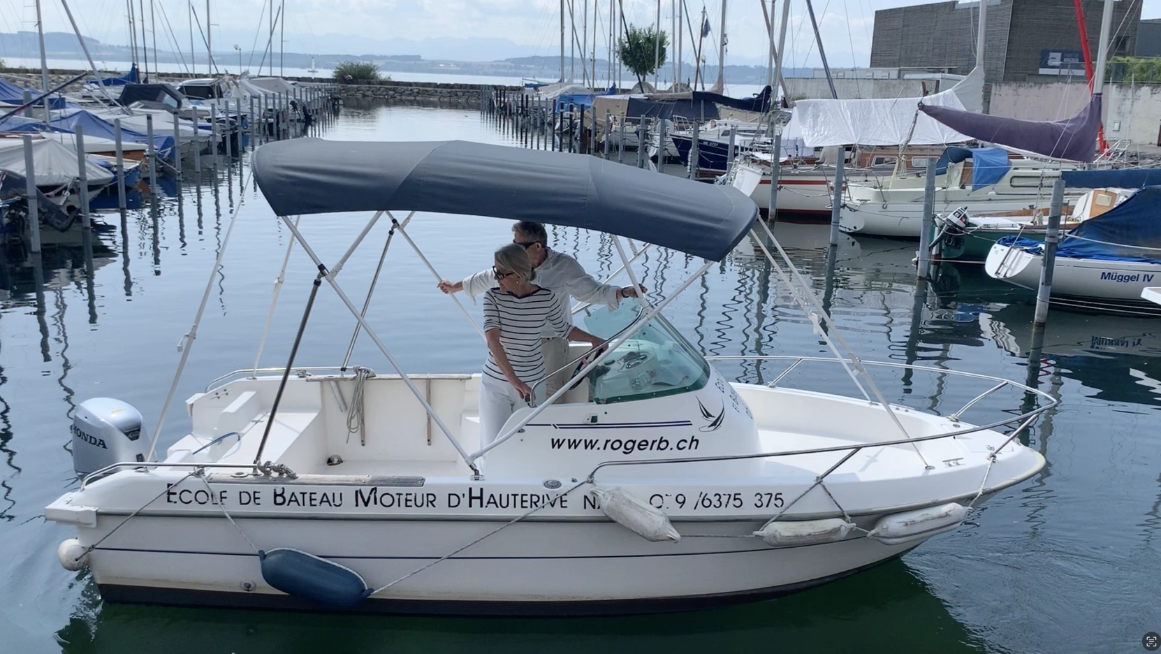 Motorbootkurs woche